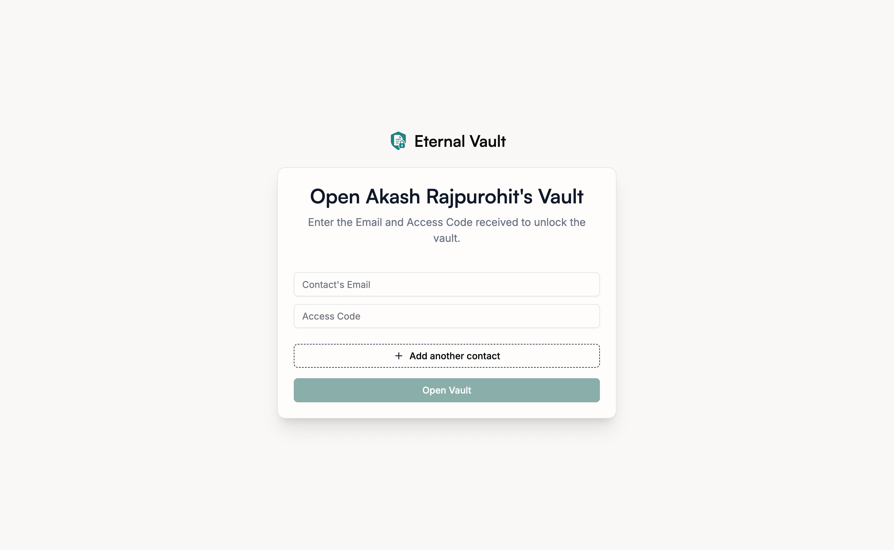 Adding Multiple Contacts