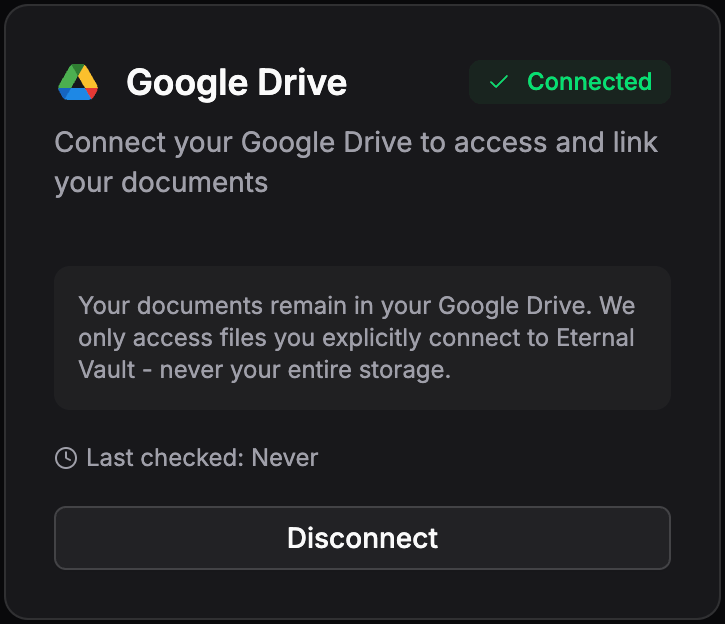 Google Drive OAuth Authorization