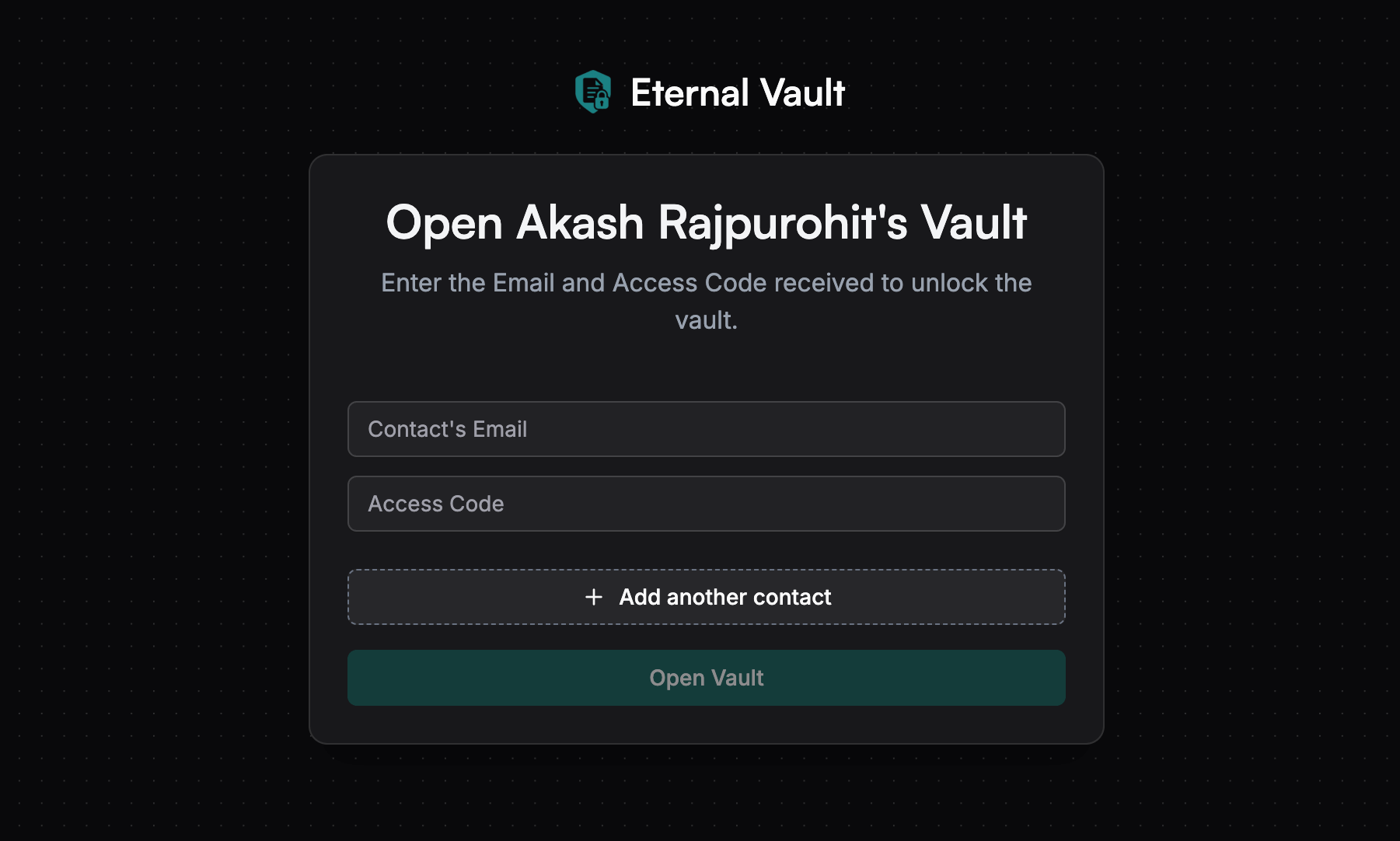 Adding Multiple Contacts